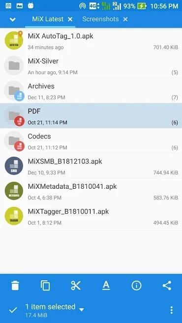 تطبيق MiXplorer Silve File Manager للاندرويد 2021